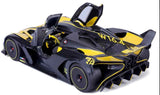 Bburago Bugatti Bolide W16 8.0 Yellow black year 2020 1/18