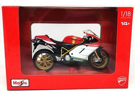 Maisto Ducati 996SPS - Modello In Scala 1:18, Motocicletta Da Collezione