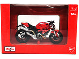 Maisto Ducati Monster 696 Bike 1/18-Hobbytoys