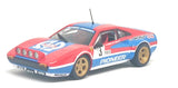 Bburago Ferrari 308 GTB Rallye Monto Carlo 1982 by J C Andretti / Biche 1/43