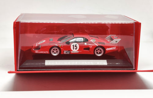 Bburago Ferrari 512 BB (II series) 1000 km Monza 1981 by M Flammini / S Dini / F Violati 1/43 scale