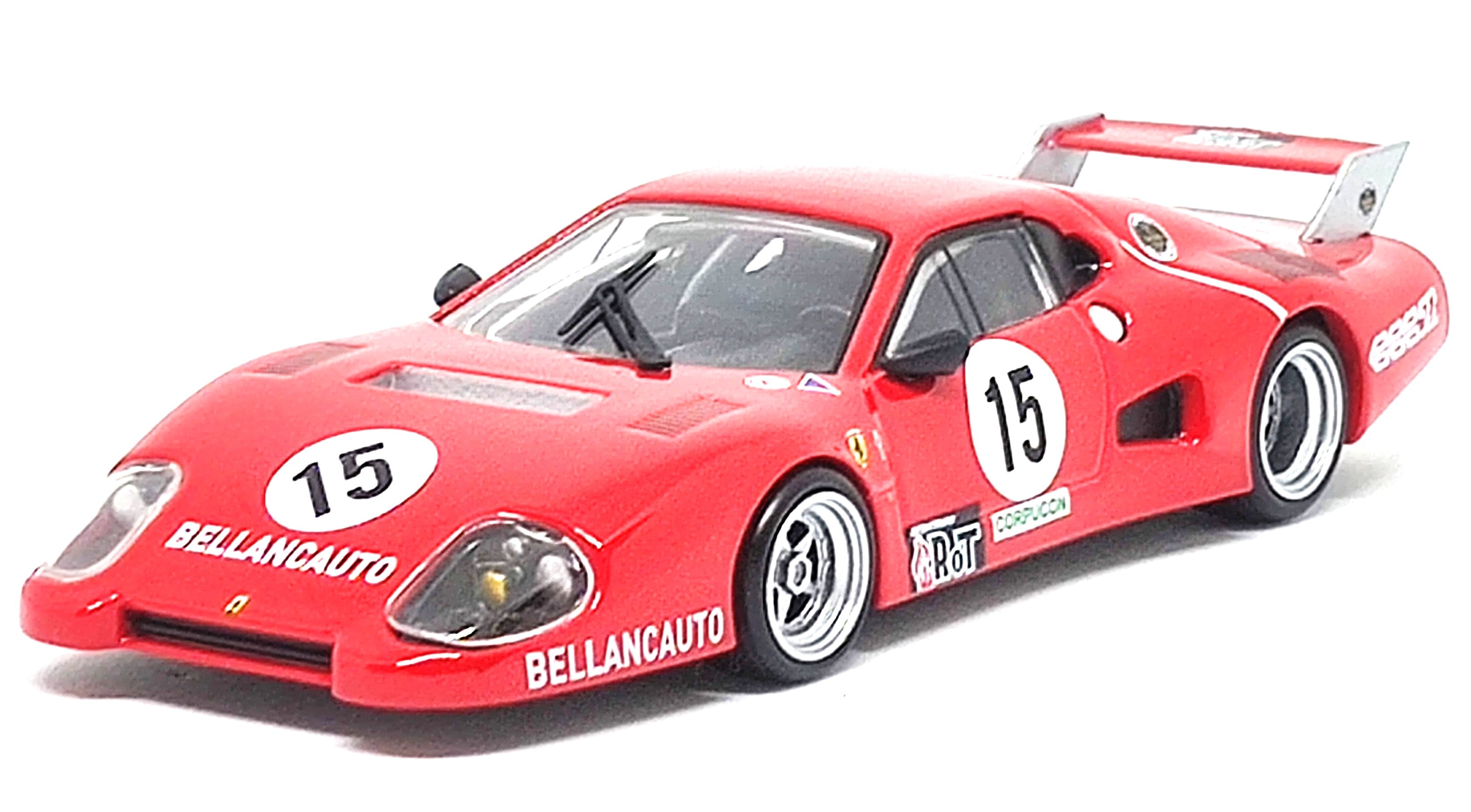 FERRARI 512 BB LE MANS 1981 UNIVERSITY 1/43 decals FDS