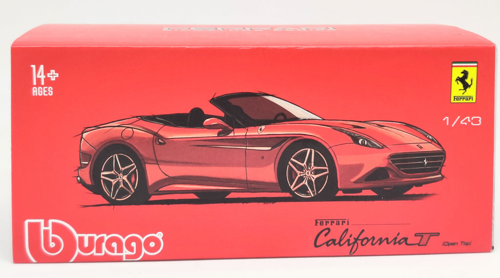 Bburago Ferrari California T Signature Edition Red 1/43
