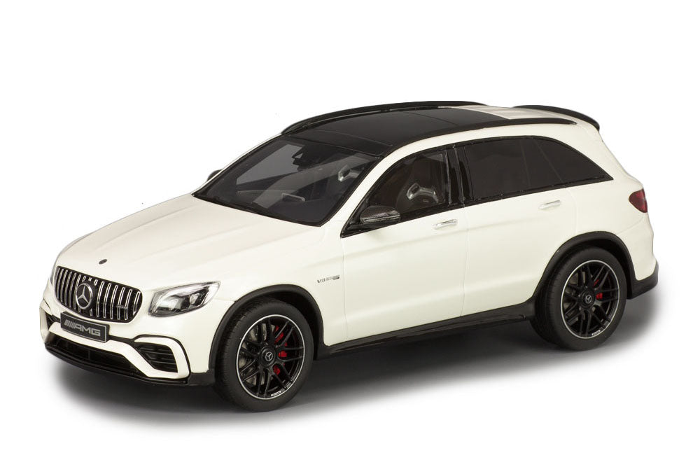 GT Spirit Mercedes Benz AMG GLC 63 SUV Limited Edition Diamond White Bright 1/18