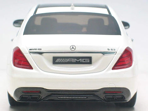 GT Spirit Mercedes Benz AMG S 63 Limited Edition Diamond White Bright 1/18-hobbytoys