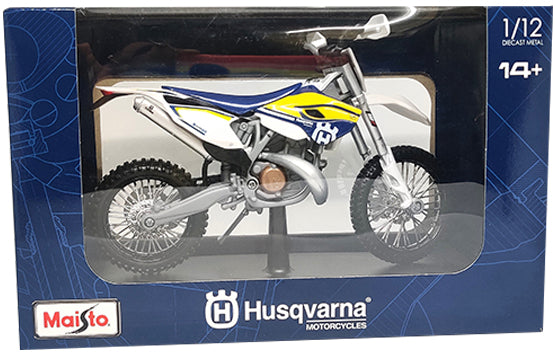 Maisto Husqvarna FE501 bike 1/12-hobbytoys.co
