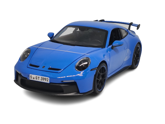 Maisto 2022 Porsche 911 GT3 1/18 Blue scale model car