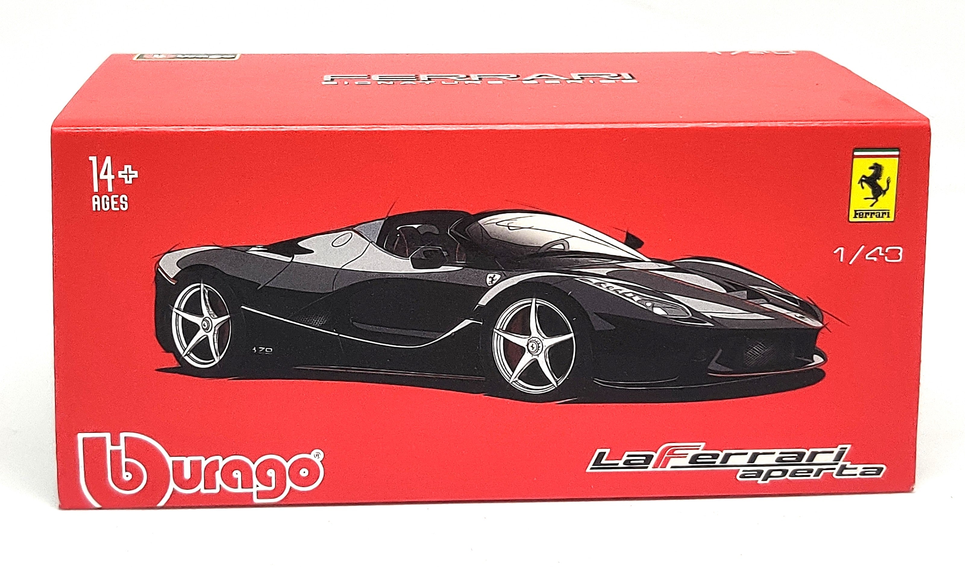 Bburago Ferrari Laferrari Aperta Signature Edition Red 1/43
