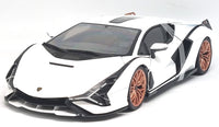 Bburago Lamborghini Sian FKP 37 1/18 White