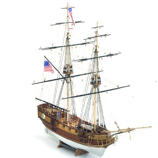 Mamoli Blue Shadow Wooden Ship Model Kit - Hobbytoys