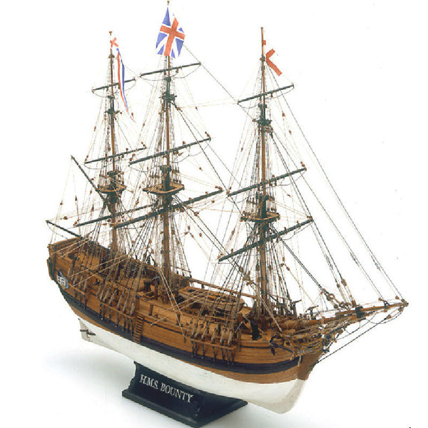 Mamoli HMS Bounty Wooden Ship Model Kit 1:64 Scale - Hobbytoys