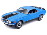 Maisto 1970 Ford Mustang Mach 1 1/18 Blue