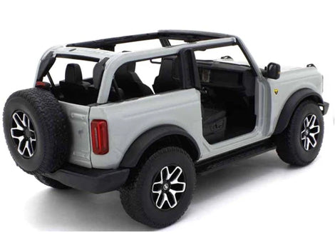Maisto 2021 Ford Bronco Badlands 1/18 Grey-hobbytoys