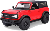 Maisto 2021 Ford Bronco Wildtrak 1/18 Red