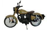 Royal Enfield Classic 350 Signals Stormrider Sand colour scale 1/12 by Maisto-hobbytoys