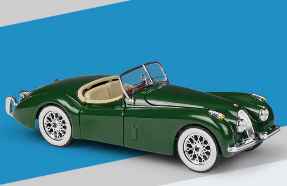 Bburago 1951 Jaguar XK 120 Roadster 1/24 green