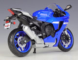 Maisto 2021 Yamaha YZF R1 Bike model 1/12 Blue New Model