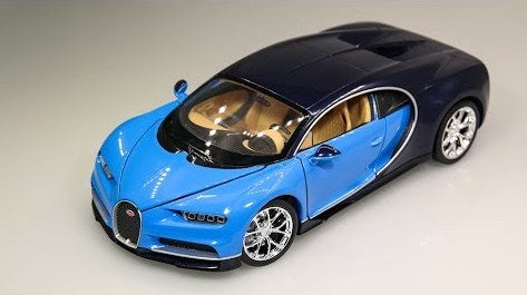 Welly Bugatti Chiron 1/24 blue