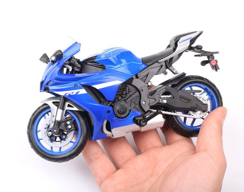 Maisto 2021 Yamaha YZF R1 Bike model 1/12 Blue New Model